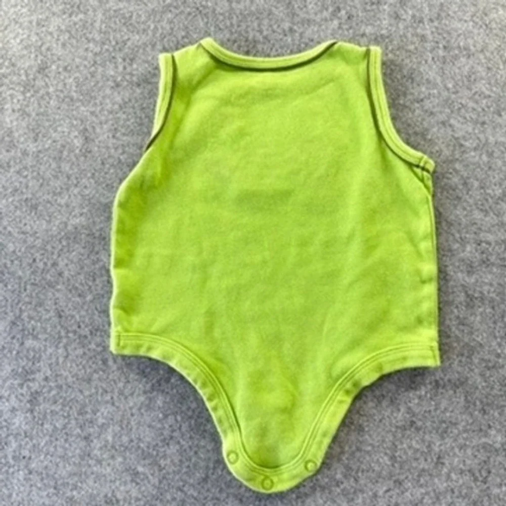 Vintage Adorable Weeplay Baby Bodysuit Lot 4pc Turtle Cow Bear Animal Print 0-9M